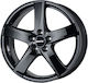 Alutec Freeze 7.5x19 5x114.3 Et40 Μαύρο