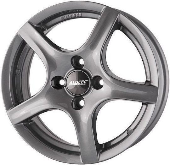Alutec Grip 5.5x14 4x100 Offsetul Jantei 43 Jante Aliaj Gri Antracit