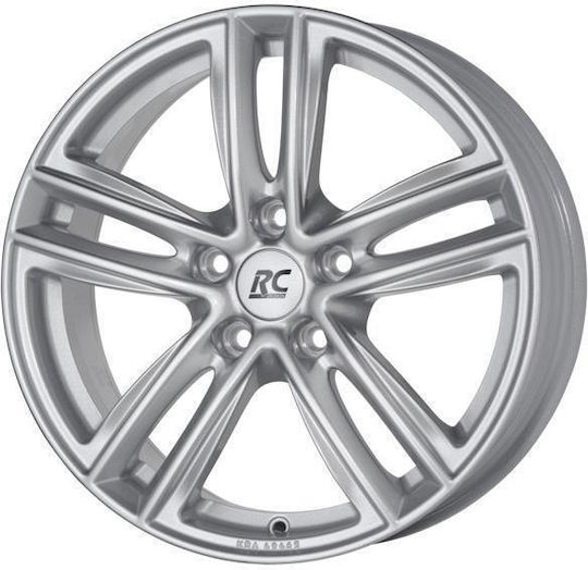 Brock Rc27 6.0x16 5x100 Et38 Jante Aliaj Argintii