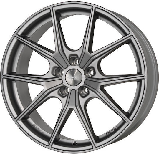 Brock B40 9.0x19 5x130 Einpresstiefe 45 Grau Anthrazit