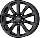 Platin P 58 6.5x15 5x114.3 Einpresstiefe 40 Schwarz