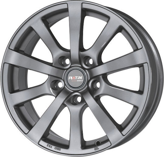 Platin P 58 7.0x16 5x112 Einpresstiefe 38 Grau Anthrazit