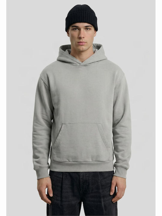 Urban Classics Φούτερ με Κουκούλα Lightgrey
