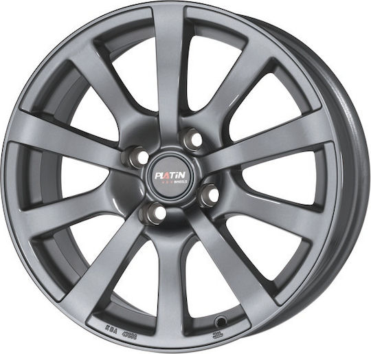 Platin P 58 6.5x15 4x100 Отместване На Джанта 38 Сив Антрацит