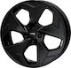 Platin P 104 9.0x19 5x130 ET45 Black Aluminum Car Wheels