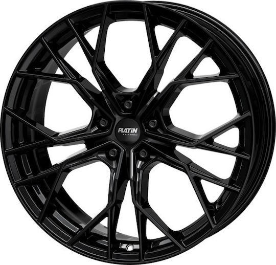 Platin P 118 8.5x19 5x120 ET35 Black Aluminum Car Wheels