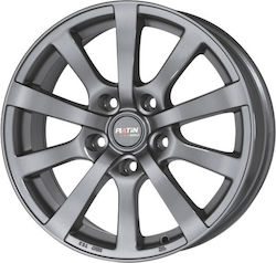 Platin P 58 7.0x16 5x114.3 Et40 Γκρι Ανθρακί