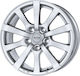 Platin P 58 7.0x16 5x114.3 Einpresstiefe 48 Silber