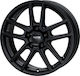 Platin P 73 6.5x16 5x114.3 Offsetul Jantei 50 Neagră