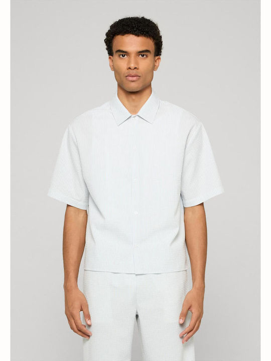 Urban Classics Short Sleeve Striped Shirt Freez...