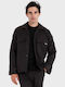 Langärmeliges Overshirt in Enge Passform Braun