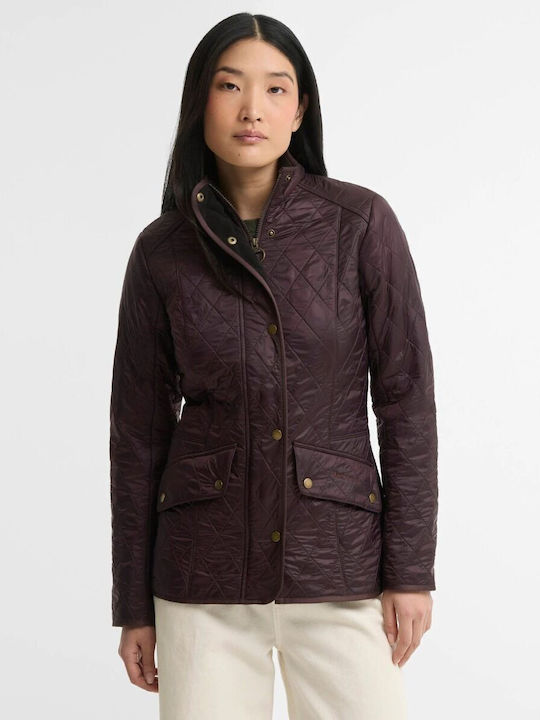 Barbour Cavalry Damen Jacke Für Winter Rot