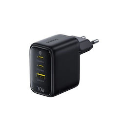Baseus Зарядно устройство Без Кабел с USB-A Пор...