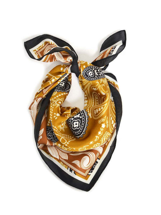 Mat Fashion Дамско Шалче Жълто 0043.8275.Н-yellow