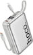 Hoco Q39 Power Bank 20000mAh 22.5W με Θύρα USB-A και Θύρα USB-C Power Delivery / Quick Charge Λευκό