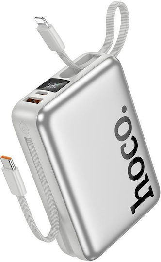 Hoco Q39 Power Bank 20000mAh 22.5W με Θύρα USB-A και Θύρα USB-C Power Delivery / Quick Charge Λευκό