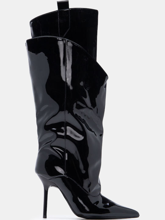 Luigi Damenstiefel Schwarz