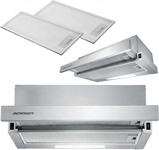 Berdsen Retractable Kitchen Hood 50cm Inox