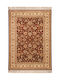 Biokarpet Wohnzimmer Teppiche Isfahan 3783b Rote Creme 133x190