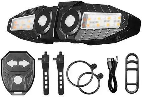 30 LED Wiederaufladbares Rücklicht Fahrradbeleuchtung