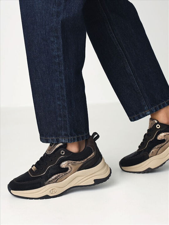 Mexx Γυναικεία Sneakers Μαύρα