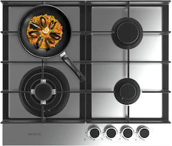 Cecotec Bolero Squad G 4400 F Plită Pe Gaz Autonomă Inox 58.3x51cm Argintie Cecotec Bolero Squad G 4400 F Plită Pe Gaz Autonomă Inox 58.3x51cm Argintie