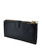 Large Leather Women's Wallet with RFID Black