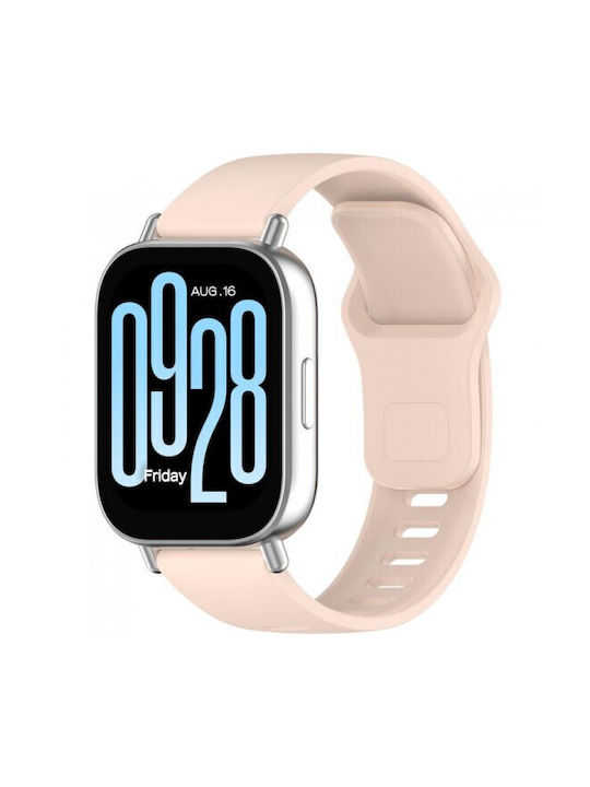 Reverse Buckle Silicone Strap Pink (Xiaomi Watch 5)