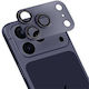 Obal:Me Защита за камера Tempered Glass Синьо за Apple Iphone 17 Pro