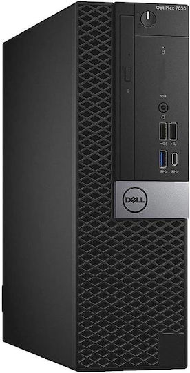 Dell Optiplex 7050 SFF Recondiționat Grad A (Core i5-6600/8GB/256GB SSD/W10 Home)