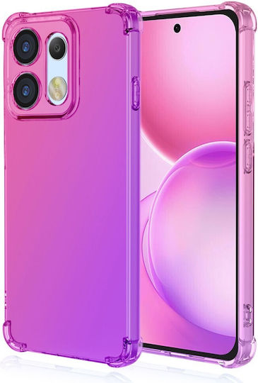 Gradient Series Silicone Case Pink Purple Oppo Reno16 5G Reno16 Pro 5G