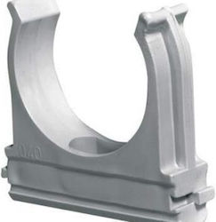 16 Mm Pipe Clamps Grey Color Quick Durable Installation
