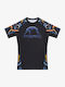 Manto Men's Short Sleeve Shirt MN-R967-BK for Jiu-Jitsu Black