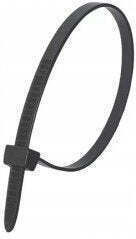 Dedra Plastik Kabelbinder 250mmx4,8mm in Schwarz Farbe (50Stück) 11CV48253