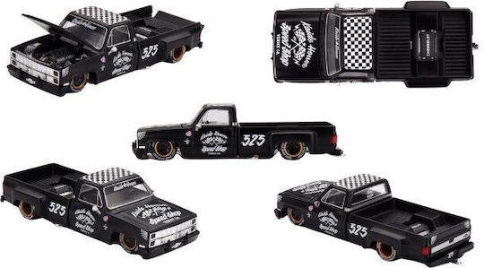 Model Mașină Machetă Chevrolet Silverado Dually Hot Rod V1 Scara 1:64 Mini GT Khmg236