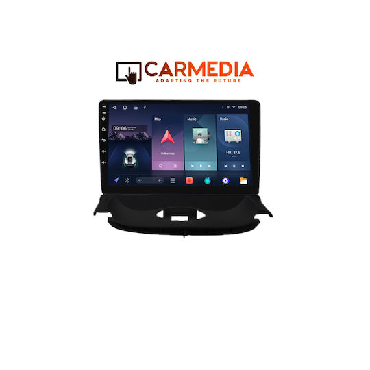 Carmedia Car Audio System for Peugeot 206 1998-2006 Bluetooth USB WiFi GPS Apple CarPlay Android Auto with 9" Touch Screen