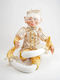 Weihnachtsfigur Elf Gold Neda Shop
