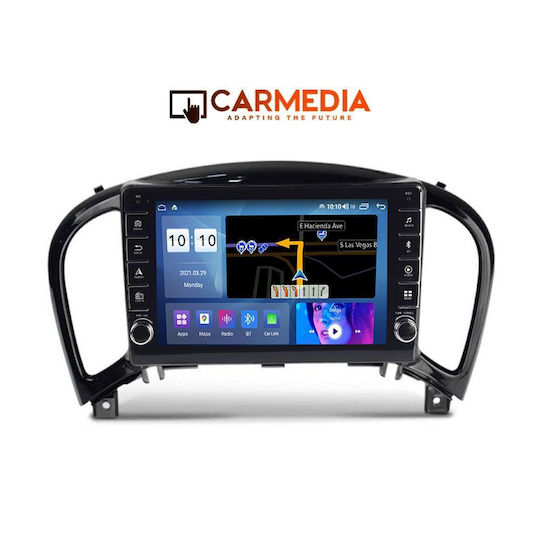 Carmedia Автомобилна Аудио Система за Nissan Primera 2001-2008 (Bluetooth/USB/Wi-Fi/GPS/Apple CarPlay/Android Auto) с Touch Screen 9"
