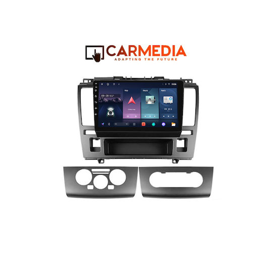 Carmedia Car Audio System for Nissan Tiida 2004-2013 Bluetooth USB WiFi GPS Apple CarPlay Android Auto with 9" Touch Screen