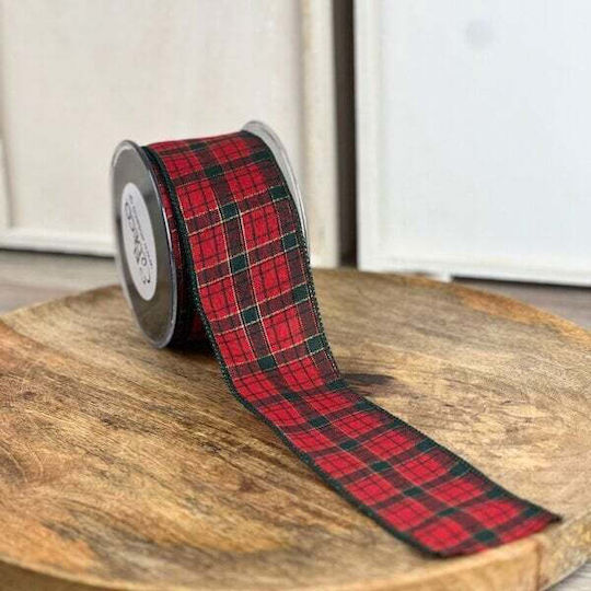 ED Collection Christmas Red Ribbon 900x7cm