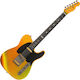 Fender American Ultra Ii Elektrische Gitarre T Style Gold
