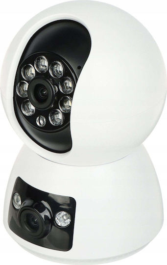 Apti APTI-W21A1-TUYA IP Двойна Камера За Видеонаблюдение Wi-Fi Full HD 1080p С Двупосочна Комуникация И Обектив 3.6mm