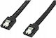 Accura 30cm Schwarzes Festplattenkabel