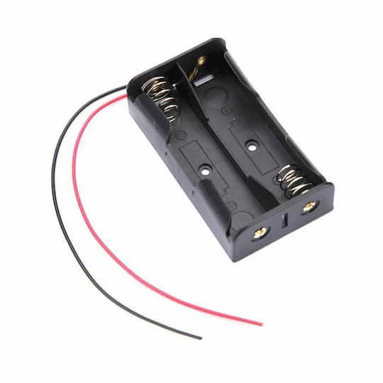 Tipa Carcasă pentru baterii Cell 2x 18650 Terminale