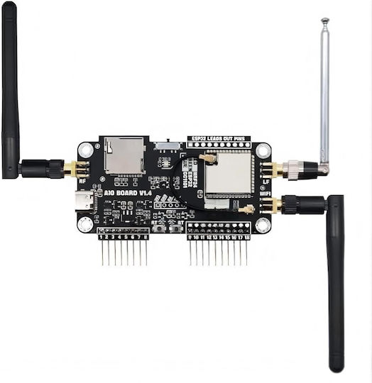 Placă de Extindere 3 în 1 Nrf24 Esp32 Flipper Zero Cc1101 Modul 2.4g Wifi Slot Card Sd Firmware Marauder Preinstalat