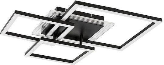 Rabalux Smart Luminiță De Tavan Montată 50cm Neagră Cu LED Integrat
