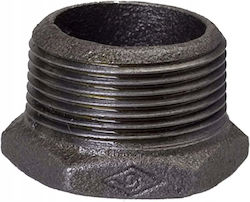 Gebo Reduzierstück 1x3/4 Schwarz
