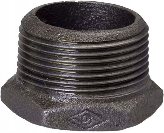 Редуциращ Фитинг Ракор Gebo 1x3/4 Черен