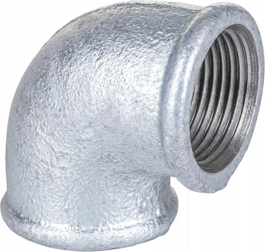 Gebo 1/2'' Gekrümmte Ecke 90° Verschiedene Rohrverbindungen Verzinkt