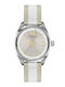 Tissot Pr 100 Мъжки Часовник 34mm На Батерия С Бяла Текстилна Каишка